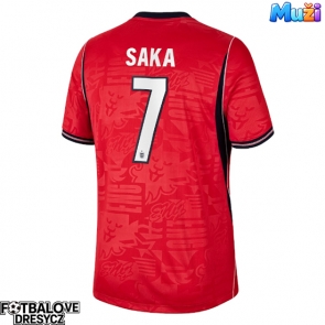 Anglie Bukayo Saka #7 Venkovní Dres MS 2026 Krátký Rukáv